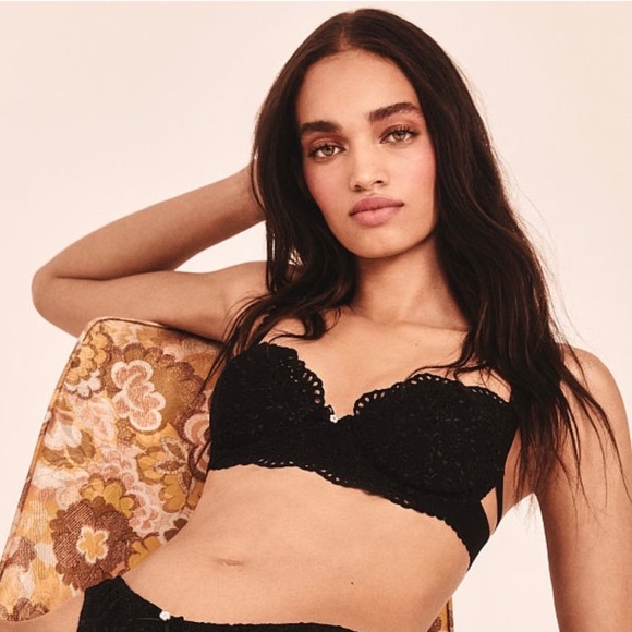 For Love & Lemons Sophie Eyelet Bra - Picture 5 of 9